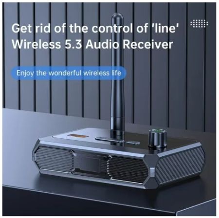  Vikefon Bluetooth 5.3 adapter, Plug and play, USB memria tmogats