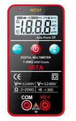  MU-037   007A Intelligens digitlis mulitmter LCD