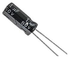  PA-022   1uF 50VDC kondenztor THT