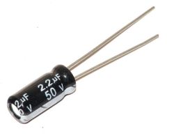  PA-013   2.2uF 50VDC kondenztor THT
