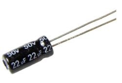 PA-015   22uF 16VDC kondenztor THT