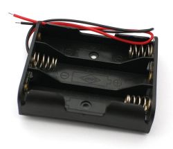  EM-014   3xAA Elemtart doboztart vezetkkel