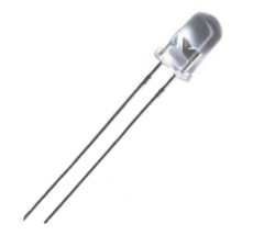  OP-008   LED 3mm Kk 1900mcd 20º