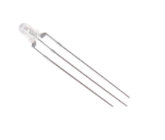  OP-009   Led 3mm ktszn piros/zld 1120mmd/800mcd