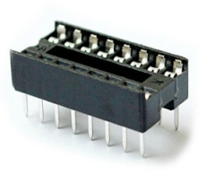  FE-028   DIP16P IC foglalat norml