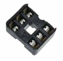  FE-026   DIP6P IC foglalat norml